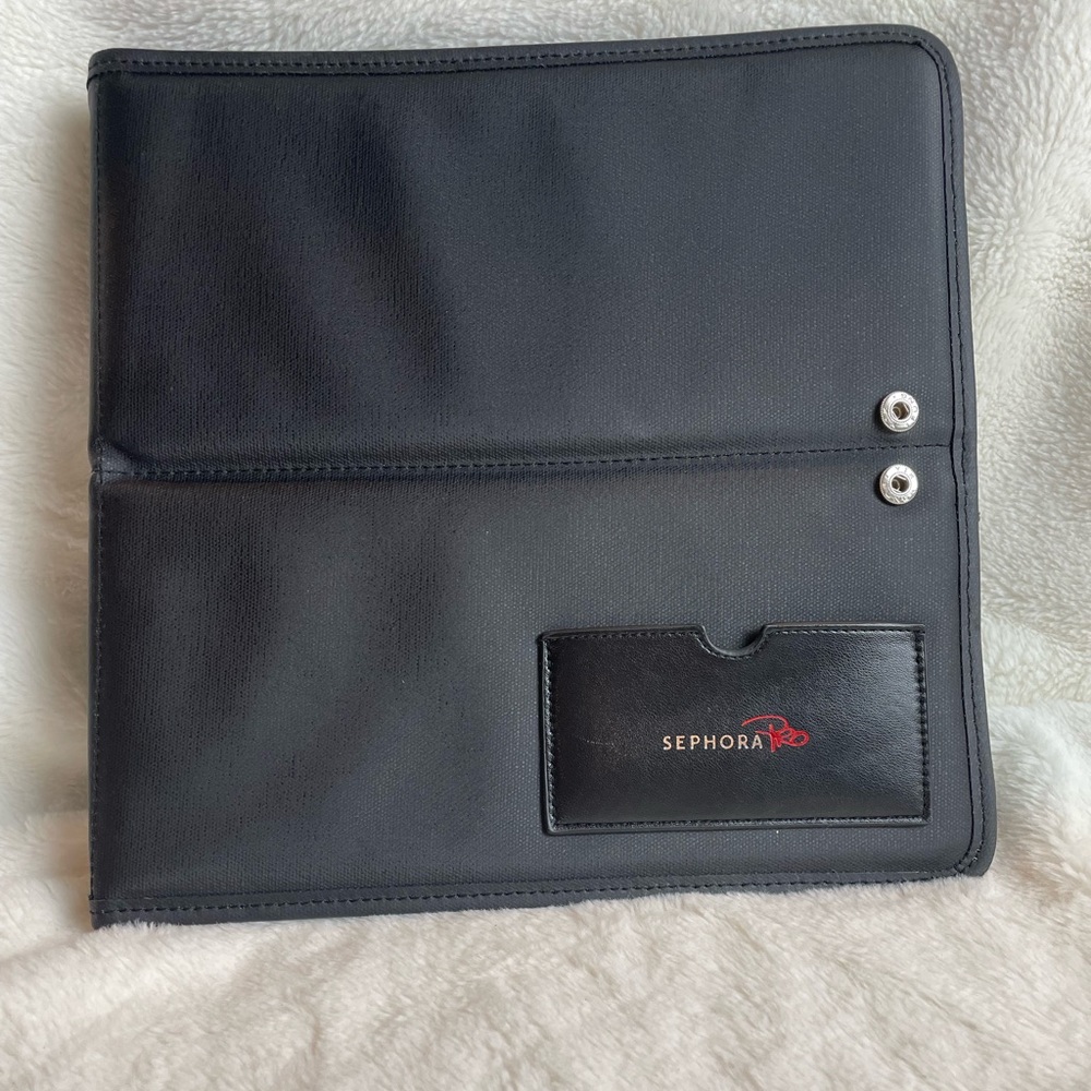 Sephora Makeup Brush Travel Case Holder in Black, New - Excellent Condition